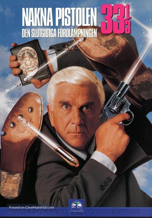 Naked Gun 33 1/3: The Final Insult - Swedish DVD movie cover