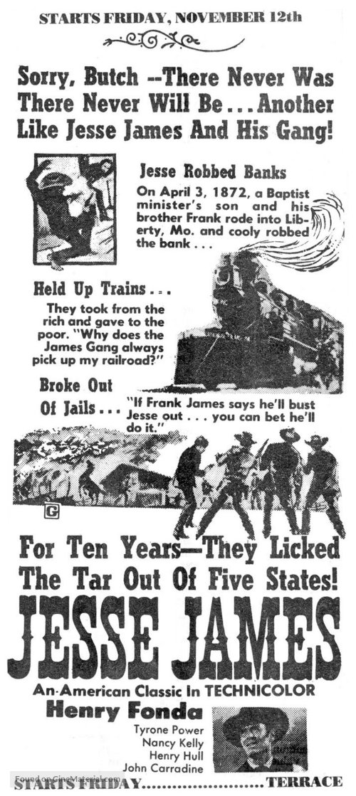 Jesse James - poster