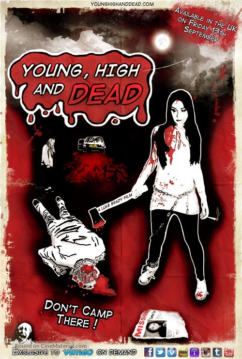 Young, High and Dead - British Movie Poster