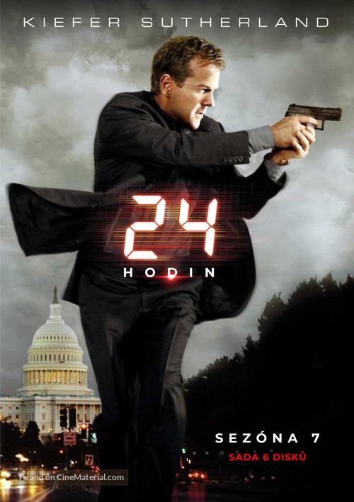 &quot;24&quot; - Czech DVD movie cover