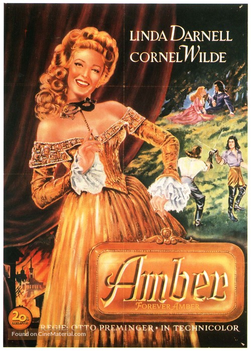 Forever Amber - German Movie Poster