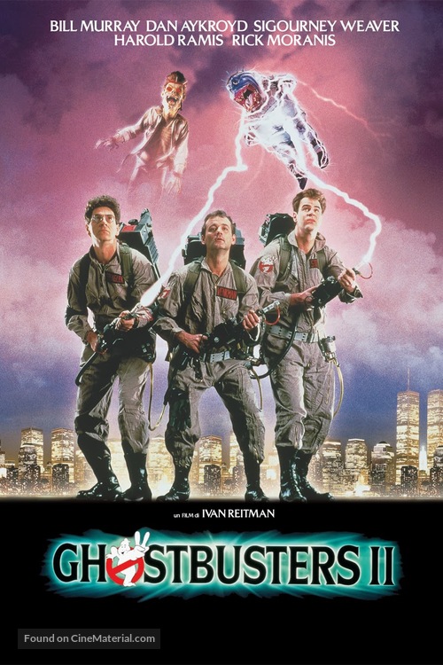 Ghostbusters II - Movie Cover