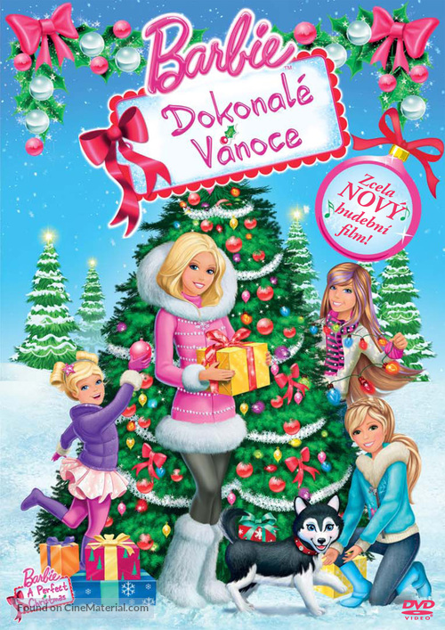 Barbie: A Perfect Christmas - Czech DVD movie cover