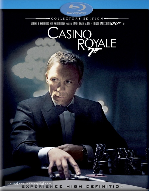 Casino Royale (2006) blu-ray movie cover