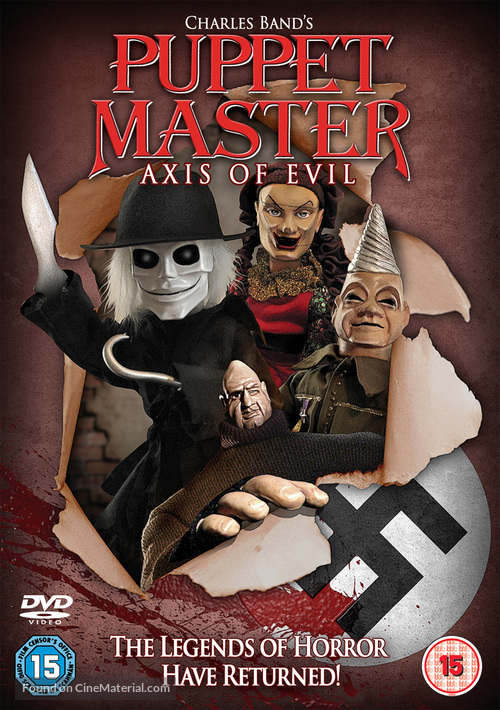 Puppet Master: Axis of Evil - British DVD movie cover