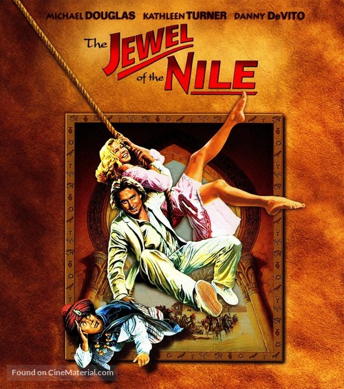 The Jewel of the Nile - Blu-Ray movie cover