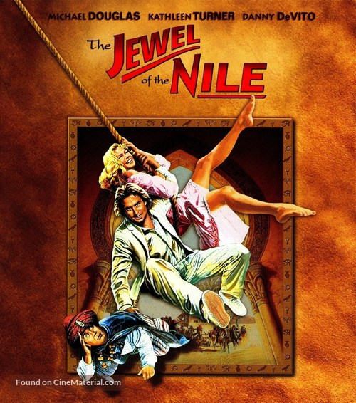 The Jewel of the Nile - Blu-Ray movie cover