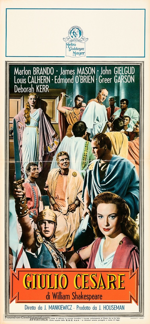 Julius Caesar - Italian Movie Poster