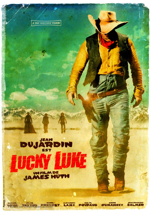 Lucky Luke - French DVD movie cover