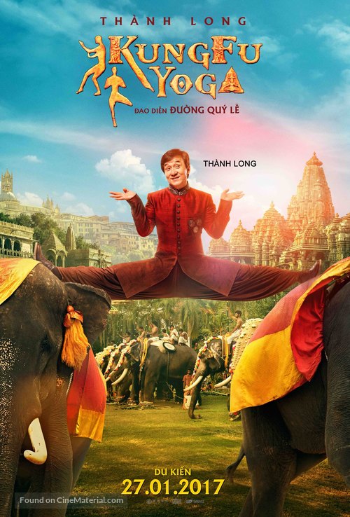 Kung-Fu Yoga - Vietnamese Movie Poster