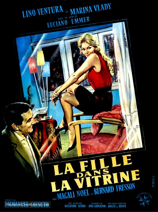 La ragazza in vetrina - French Movie Poster