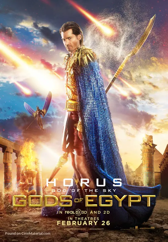 Gods of Egypt - Canadian Movie Poster