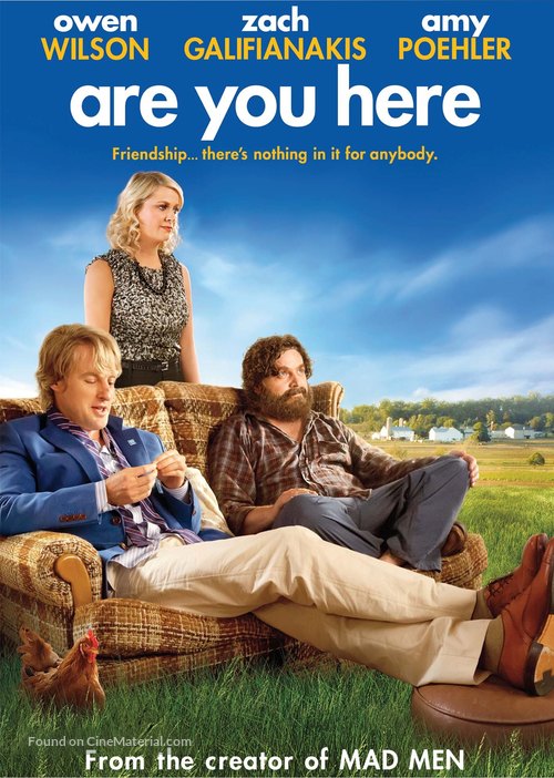 Are You Here - DVD movie cover