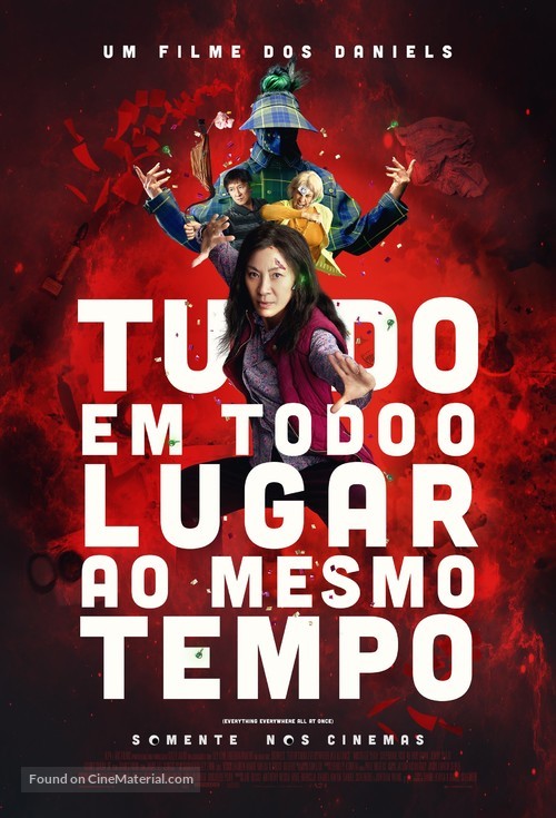 Everything Everywhere All at Once - Brazilian Movie Poster