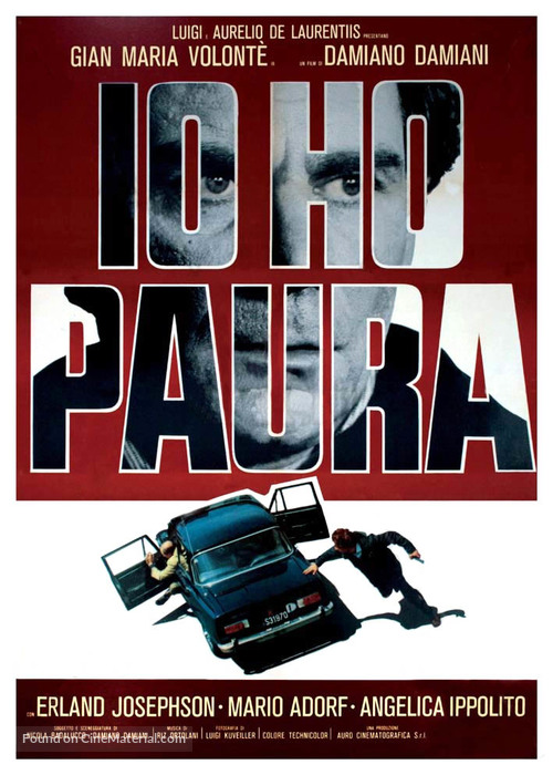 Io ho paura - Italian Movie Poster