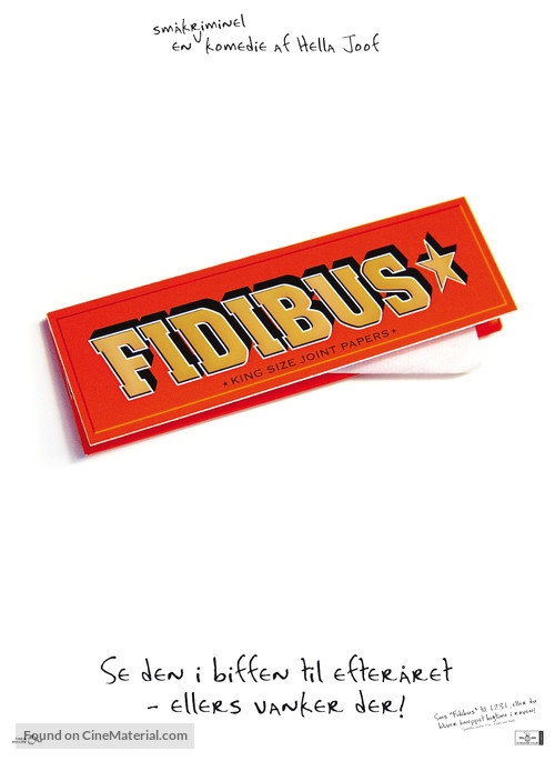 Fidibus - Danish Movie Poster