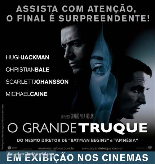 The Prestige - Brazilian Movie Poster