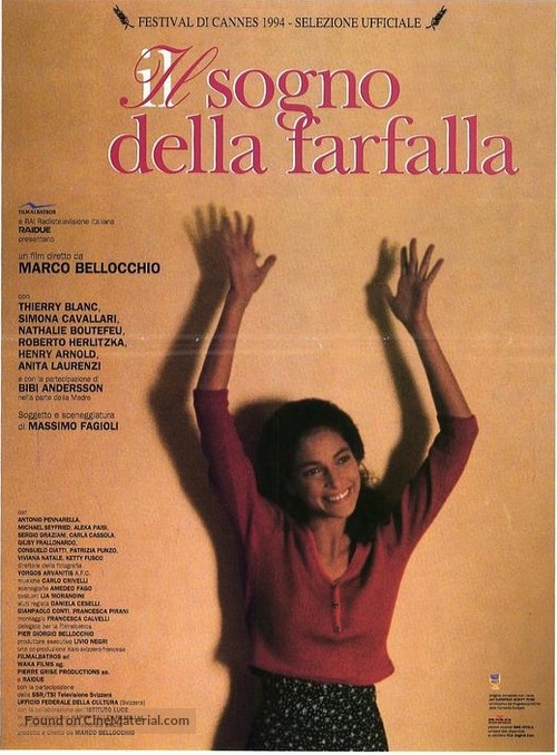 Il sogno della farfalla - Italian Movie Poster