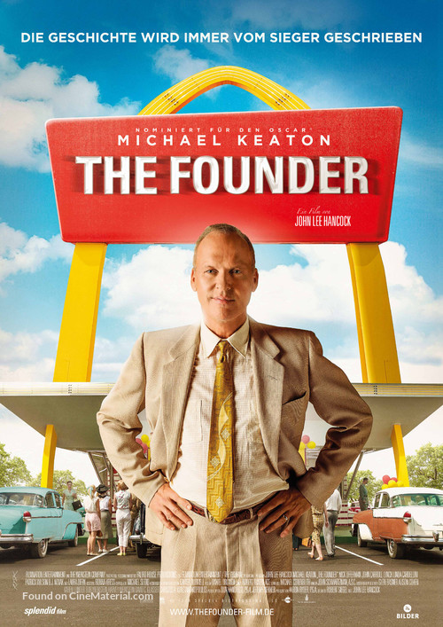 The Founder - German Movie Poster
