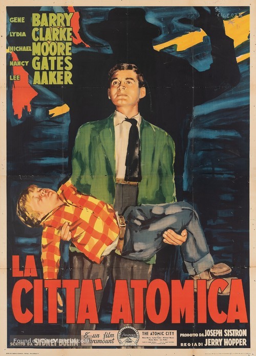 The Atomic City - Italian Movie Poster