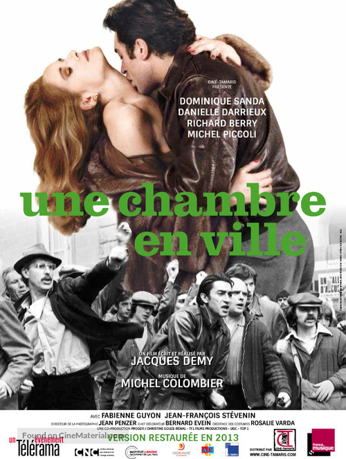 Une chambre en ville - French Movie Poster