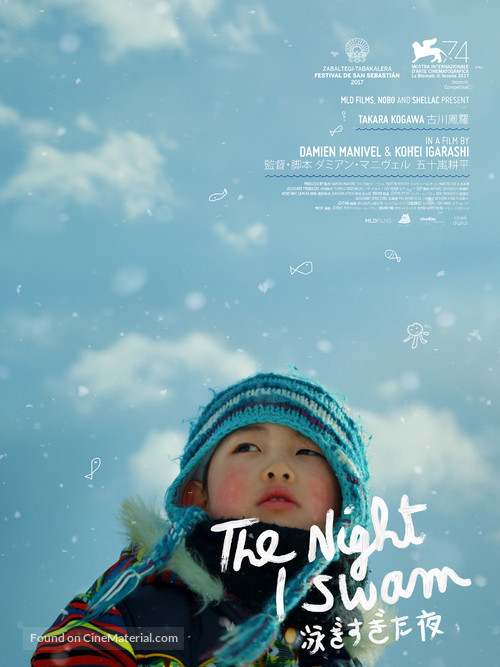 Takara, La nuit o&ugrave; j&#039;ai nag&eacute; - International Movie Poster