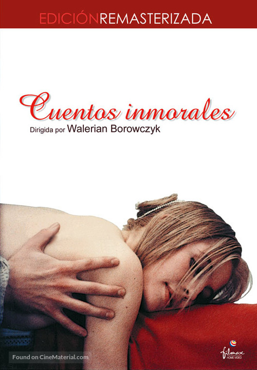 Contes immoraux - Spanish DVD movie cover