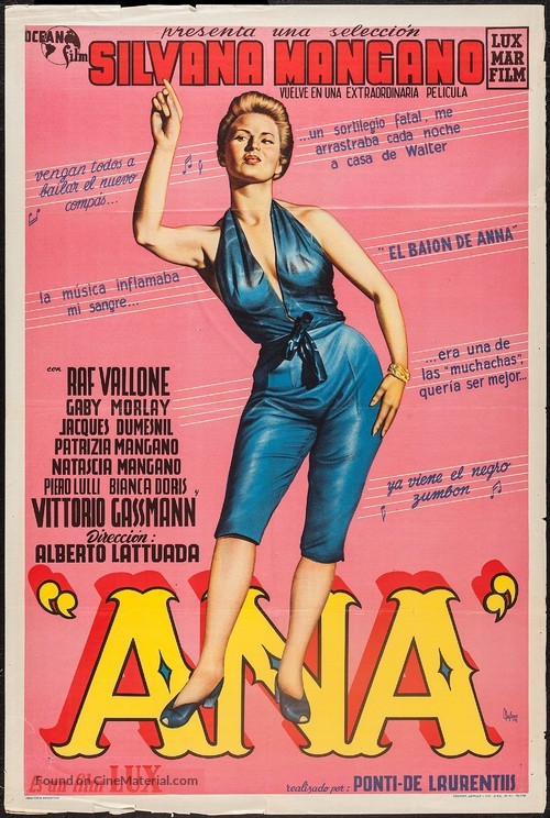 Anna - Argentinian Movie Poster