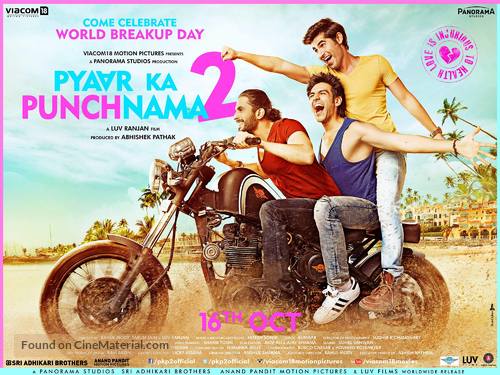 Pyaar Ka Punchnama 2 - Indian Movie Poster