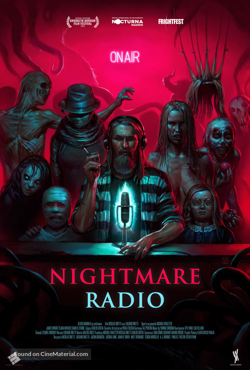 A Night of Horror: Nightmare Radio - Polish Movie Poster