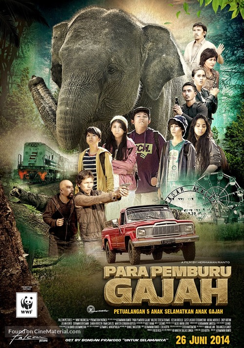 Para Pemburu Gajah - Indonesian Movie Poster