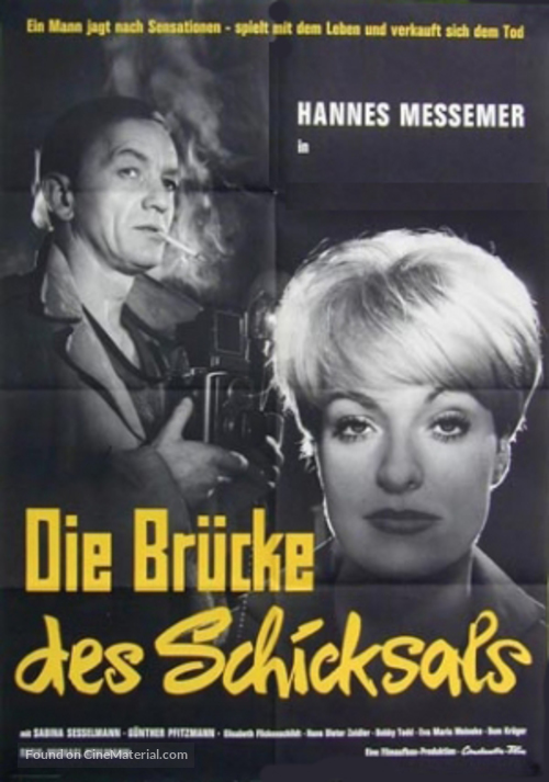 Die Br&uuml;cke des Schicksals - German Movie Poster