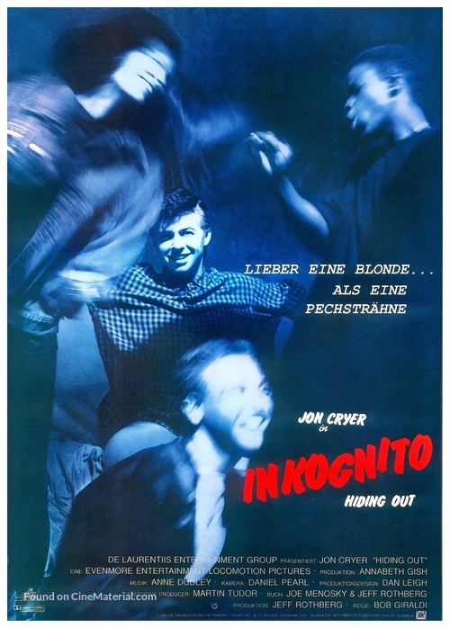Hiding Out - German poster