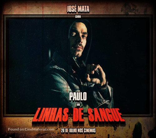 Linhas de Sangue - Portuguese Movie Poster