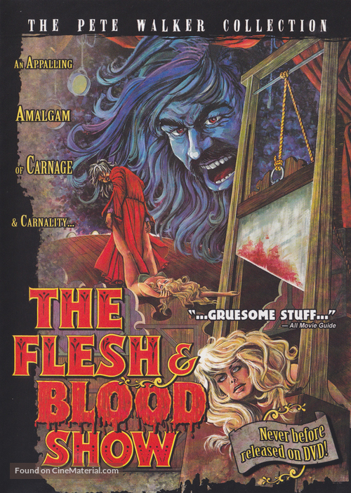 The Flesh and Blood Show - DVD movie cover