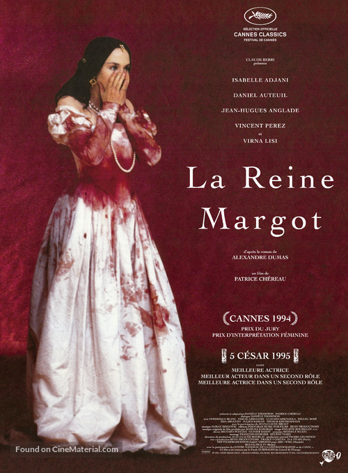 La reine Margot - French Re-release movie poster