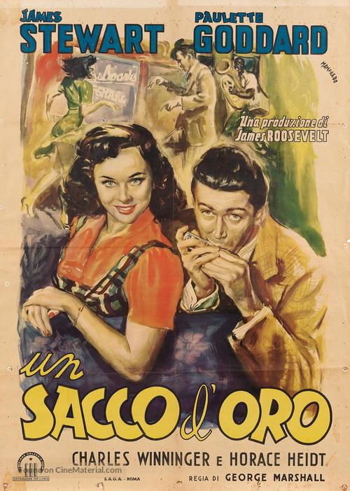 Pot o&#039; Gold - Italian Movie Poster