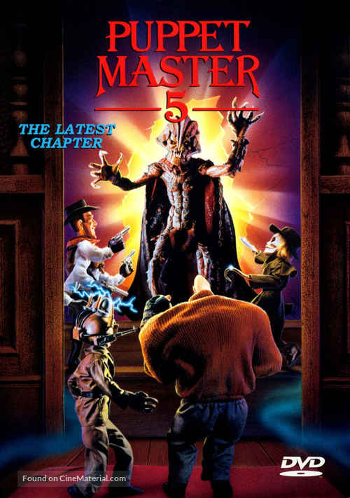 Puppet Master 5: The Final Chapter - DVD movie cover