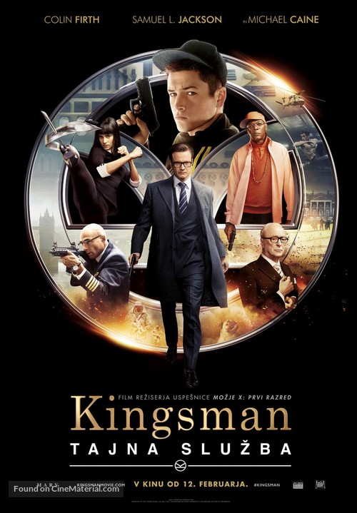 Kingsman: The Secret Service - Slovenian Movie Poster