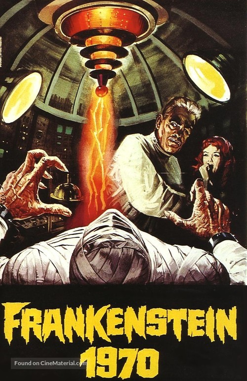 Frankenstein - 1970 - DVD movie cover