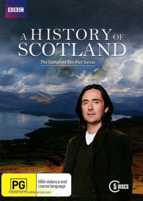 &quot;A History of Scotland&quot; - Australian DVD movie cover