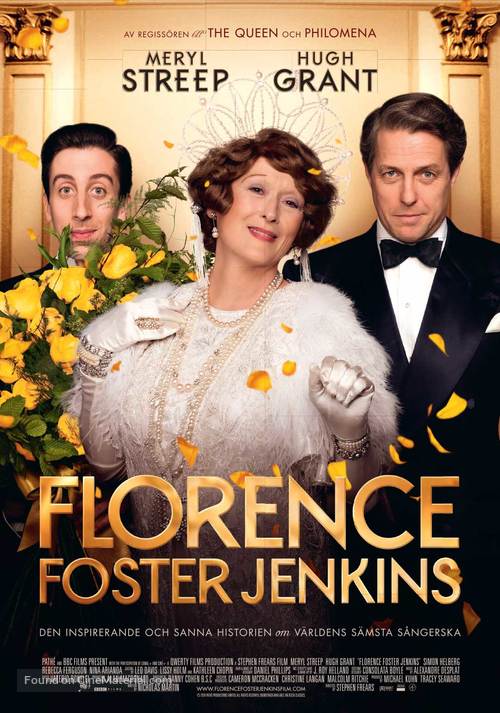 Florence Foster Jenkins - Swedish Movie Poster