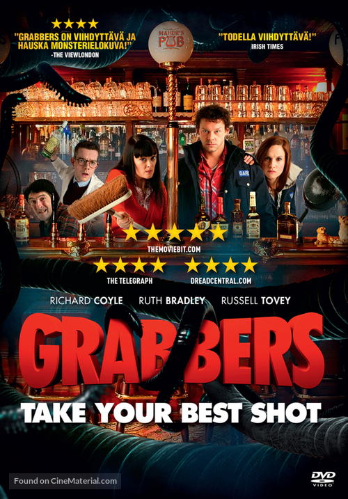 Grabbers - Finnish DVD movie cover