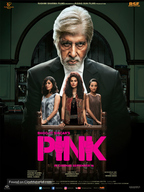 Pink - Indian Movie Poster