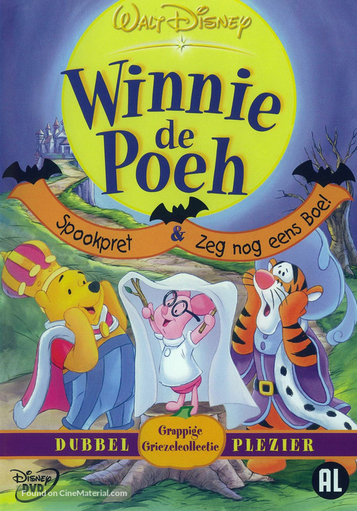 Winnie the Pooh Spookable Pooh - Dutch DVD movie cover