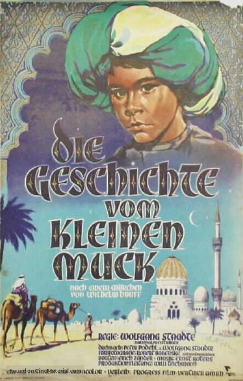 Die Geschichte vom kleinen Muck - German Movie Poster