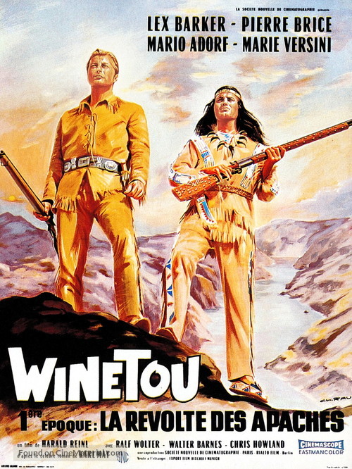 Winnetou - 1. Teil - French Movie Poster