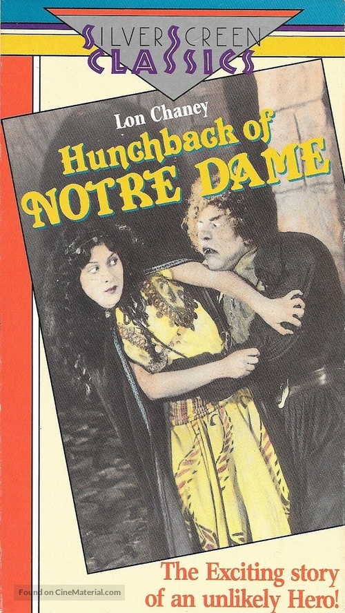 The Hunchback of Notre Dame - VHS movie cover