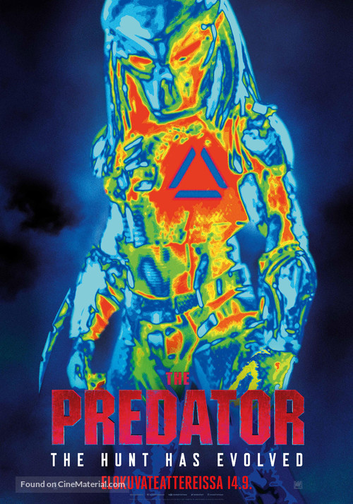 The Predator - Finnish Movie Poster