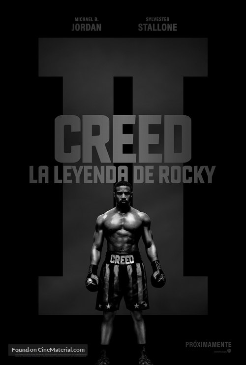 Creed II - Spanish Movie Poster